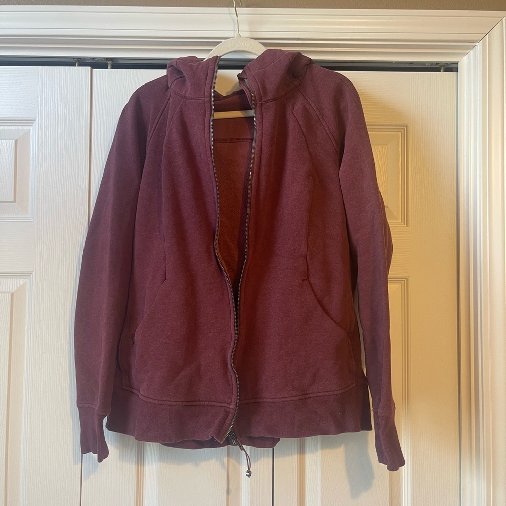 lululemon athletica Burgundy Hoodie